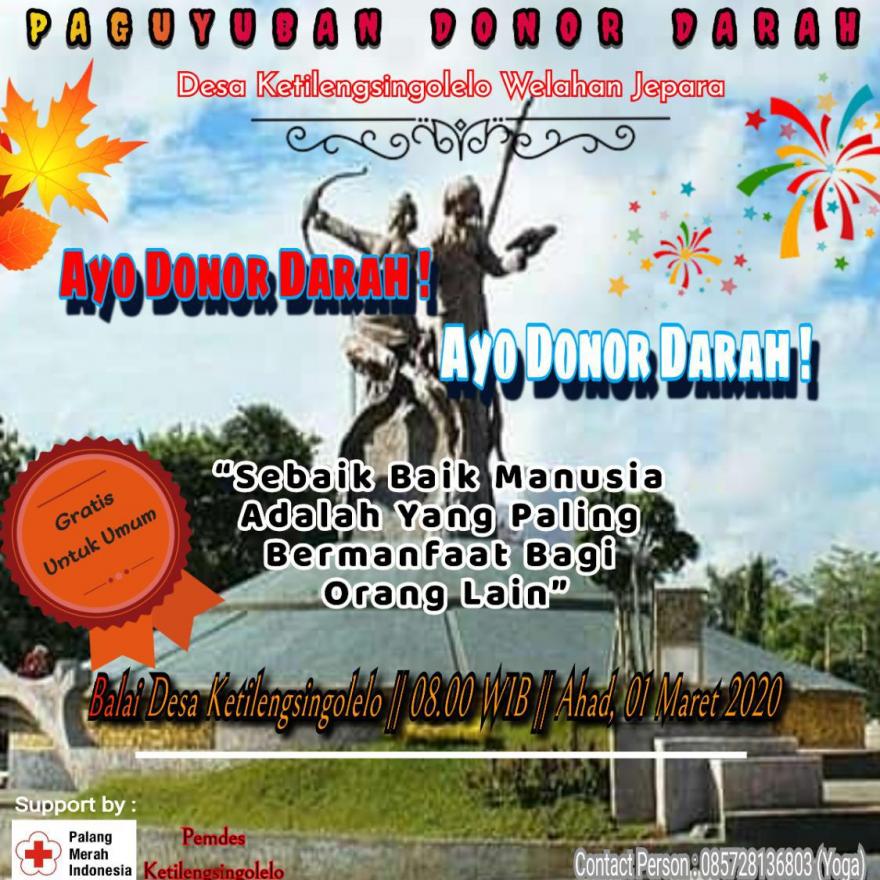 PAGUYUBAN DONOR DARAH KETILENGSINGOLELO
